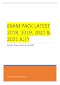ECS3706 EXAM PACK 2021 [FROM 2018-2021 JULY] QUESTION PAPERS & ANSWERS  CALL;0763 468 675