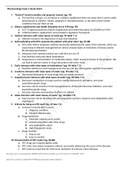Pharmacology Exam 2 Study Sheet.docx. Questions with correct answers