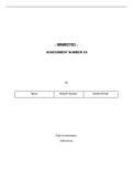 MNM3703 Ass 03 Portfolio Assignment Essay answers