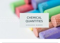 Chemical quantities - Avogardo number Calculations