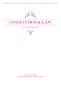Summary Constitutional Law