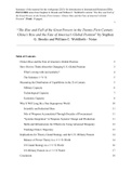 “The Rise and Fall of the Great Powers in the Twenty-First Century: China’s Rise and the Fate of America's Global Position” by Stephen G. Brooks and William C. Wohlforth - Notes (GRADE 8,4)