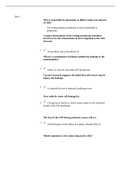 NSG 5003 Quiz 1 South University, All Answers are Correct Graded A