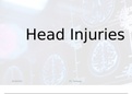 Presentation Head Injuries