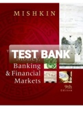 Exam (elaborations) TEST BANK ECONOMICS OF MONEY, BANKING AND  FINANCIAL MARKETS 9TH EDITION FREDERIC S. MISHKIN 