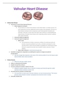 NURS 6751/ 1-17 Valvular Heart Disease (Cardiology, mitral valve, Valvular heart disease) | Best document to help ACE in your exam | Already GRADED A.