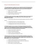 Nursing C157 Study Guide Questions and Answers. Graded A Final Exam Aid