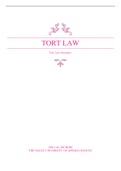 Summary  Tort Law