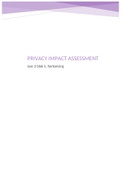 Privacy Impact Assessment opdracht