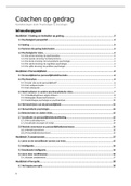 Samenvatting Psychologie en sociologie, ISBN: 9789001875633  Coachen Op Gedrag