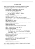 Lecture/seminar/powerpoint notes statistics (LCX046B05) 