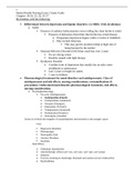 NSG 350 Exam 2 Study Guide