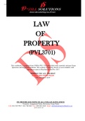 PVL3701_EXAM_PACK_ LAW  OF  PROPERTY  (PVL3701).