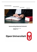 Bundel Strafrecht: materieel-en formeel strafrecht Schakelzone Recht Open Universiteit