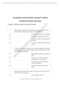 Introductory mental health nursing-4th edition