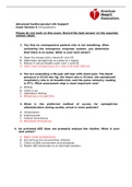 ACLS Exam Version A 50 questions with all the correct answers