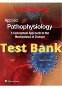 Applied Pathophysiology A Conceptual Approach to the Mechanisms of Disease 3rd Edition Braun Test Bak