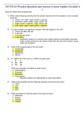 ATI TEAS Practice Question and Answers Latest Update