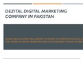 Dezital, Top Digital Marketing Company in Pakistan - Digital Marketing in Pakistan