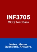INF3705 - MCQ + Answers (ExamPACK with references)