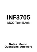INF3705 - MCQ + Answers (ExamPACK with references)