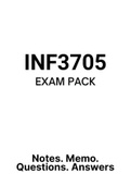 INF3705 (NOtes, ExamPACK, QuestionsPACK, Tut201 Letters)