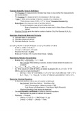 UCLA CHEM14A Full Class Notes