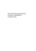 PVL3701 MCQ EXAM PACK. Q AND A GRADED A+ LATEST 2021.