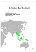 Zuidoost-Azië, Actueel in Beeld - De Geo: KORTE BONDIGE Samenvatting ('Gebieden'). 