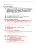 NUR 3192 - Pharmacology Exam 2  Study Guide.