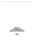 Antwoorden Praktische Economie module 7 VWO