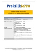 Tentamen (uitwerkingen) Bedrijfseconomie  Financieel administratieve beroepen  -   Elementaire kennis Bedrijfseconomie, ISBN: 9789037252552