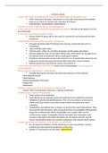 Exam (elaborations) NR 566  MIDTERM EXAM STUDY GUIDE (Pharmacology for care of the family  (NR566) 