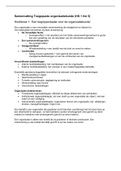 Samenvatting toegepaste organisatiekunde / Bedrijfskunde 1 (ABK1BDK1A.2)