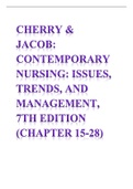 Cherry & Jacob Contemporary Nursing Issues, Trends, and Management, 7th Edition