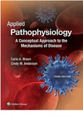 Test Bank Applied Pathophysiology A Conceptual Approach to the Mechanisms of Disease 3rd Edition Braun