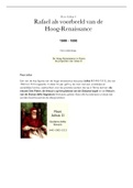 UvA Kunstgeschiedenis - Inleiding 2 - Hoorcollege 4 - ‘Rafael als voorbeeld van de Hoog-Renaissance’  - Duidelijke Samenvatting
