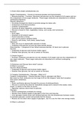 NURS 310.00 nutrition review sheet 2 study guide
