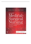 Lewis's Medical Surgical Nursing 11th Edition Test Bank By Harding_2020 | 68 Chapters