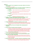 NURS 5344 - PHARM STUDY GUIDE QUIZ 1. QUESTIONS AND ANSWERS. COMPLETE SOLUTIONS GUIDE.
