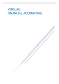 Verslag financial accounting semester 8