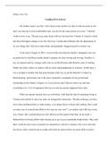 Narrative essay (ENGL1101) about the decision to move to the United States