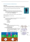 Summary  MS Clinical immunology (AM_470655)