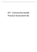 ATI - Community Health Practice Assessment B1 2021.