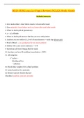 MED SURG 245 {37 Page} Revised NCLEX Study Guide