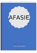 Samenvatting Afasie, ISBN: 9789031390298  Afasie