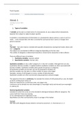Full summary of syllabus and answers to seminars (exam grade: 9.1)
