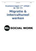 Examenvragen 2020-2021: Recht en Beleid & optie Migratie & intercultureel werken