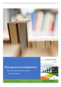 Samenvatting van het boek Managementvaardigheden: Zelfbewust aansturen en samenwerken