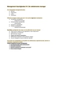 Samenvatting Managementvaardigheden met MyLab NL toegangscode, ISBN: 9789043035019  Communiceren en leiddinggeven (CL)
